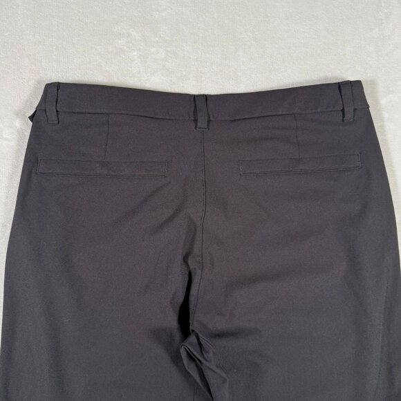 Lululemon Commission Pants Men Size 34 Black Slash Pockets Slim Fit W35 L30 EUC - Picture 9 of 10